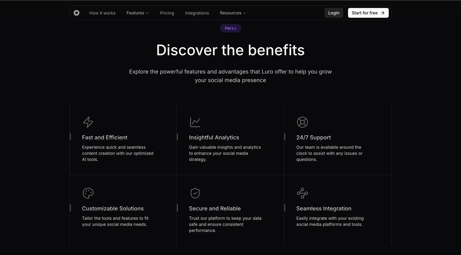 Luro AI: benefits